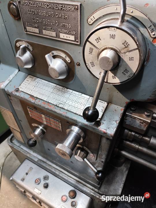 Tokarka do metalu Taifun 380 Tug 40 Tue 40 Tos Maków Podhalański