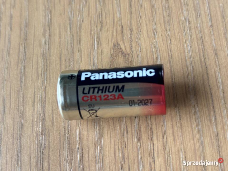 CR123A Bateria 3V do czujek i manipulatorów