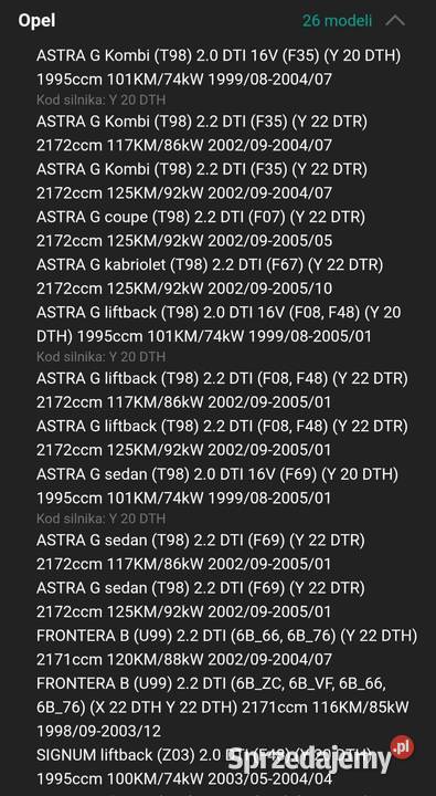 Nowy Zawór EGR AGR Delphi GM Opel Astra G Signum Skawina