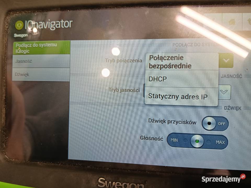 Swegon nawigator sterownik Liszki