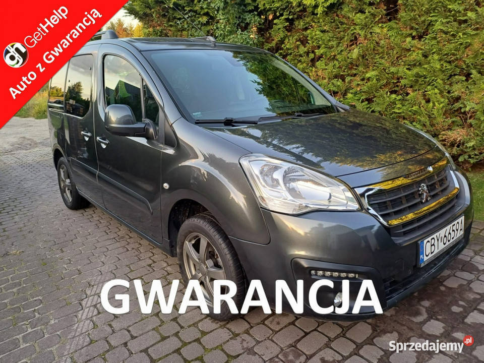 Peugeot Partner Zadbany bogata wersja GWARANCJA immobilizer Łochowo