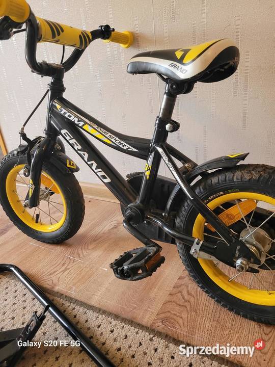 Rowerek GRAND Junior Sport koła 12 akcesoria Łódź