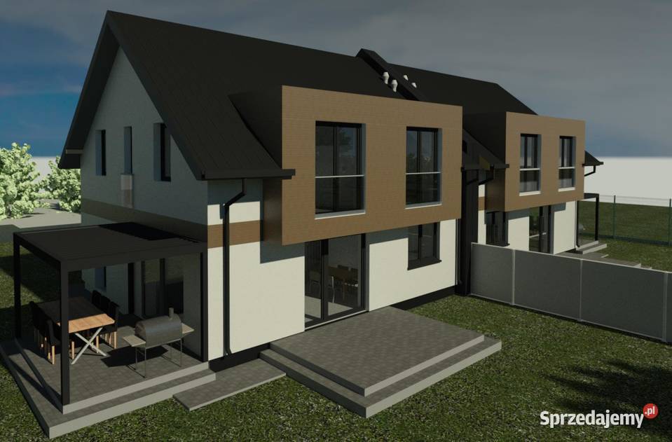 Dom w zabudowie bliźniaczej Piaseczna Górka gm sprzedam