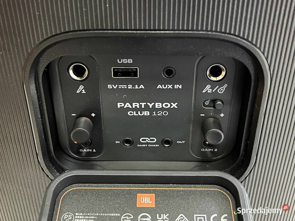 Głośnik przenośny JBL Partybox Club 120 czarny Elbląg