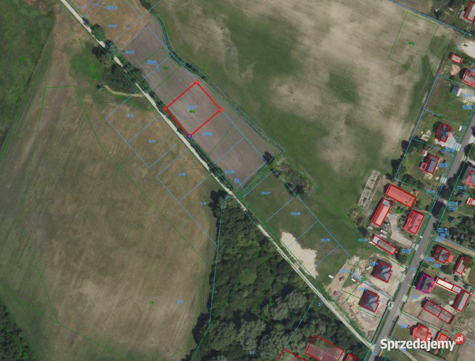 Działka budowlana Wincentów gm Łąck