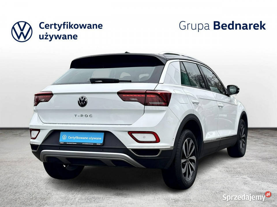 Volkswagen TRoc Bezwypadkowy Salon Polska Serwis Łódź sprzedam