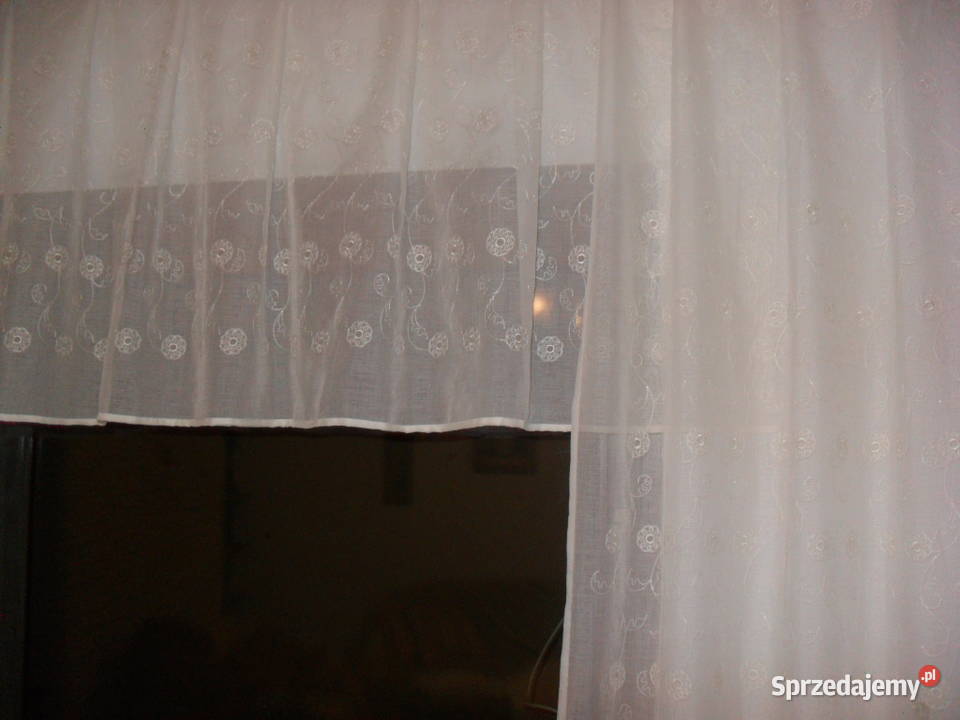 firana gotowa woal krem dolnośląskie Wrocław