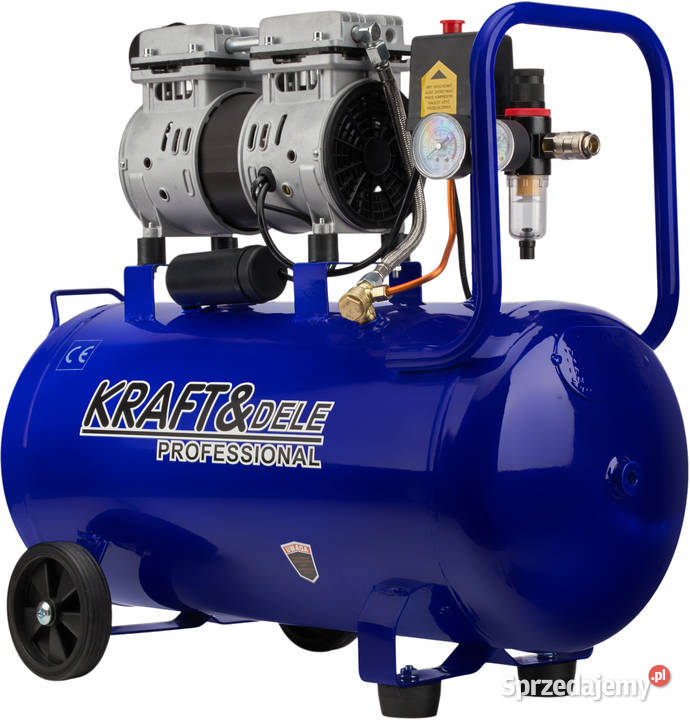 Kompresor bezolejowy 50L 1500W 290Lmin KD4048 Siedlce sprzedam