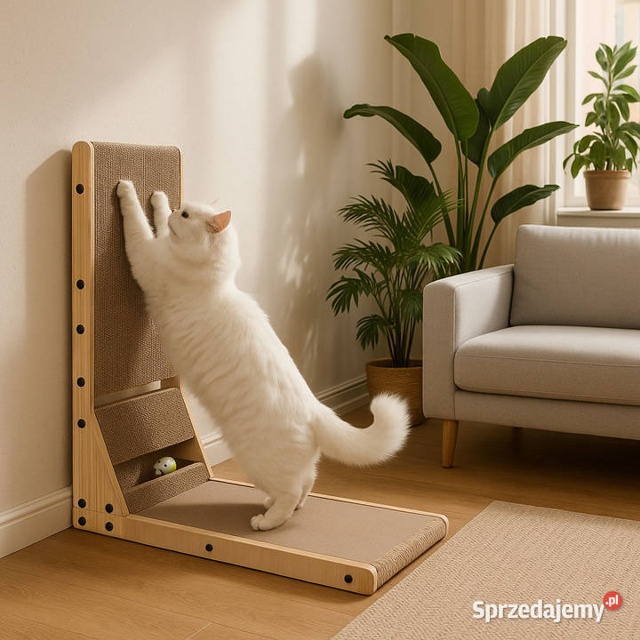 Drapak tekturowy kota narożny kartonowy Smogorzów