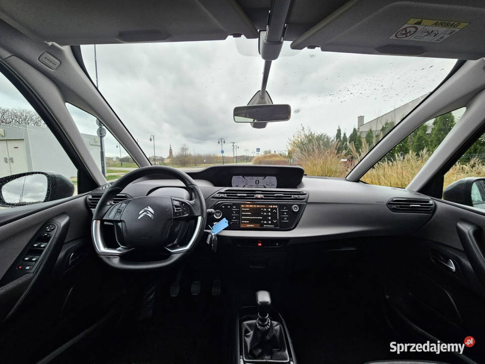 Citroen C4 SpaceTourer Zadbany 7 Osób Gwarancja szary Śrem