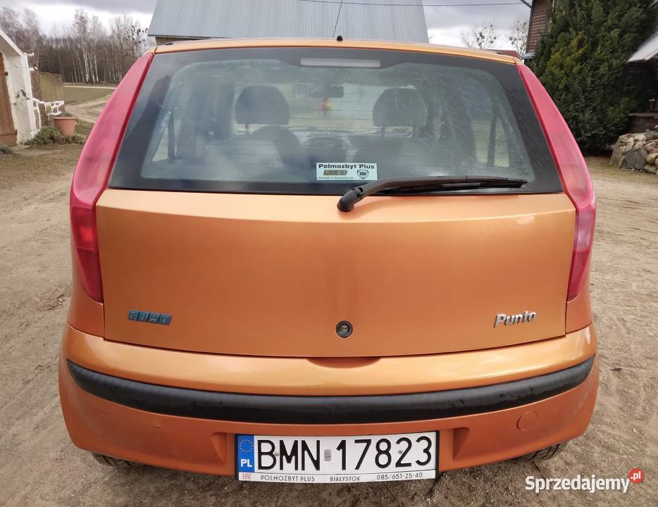 Fiat Punto I 12 benzyna nieuszkodzony podlaskie Dolistowo Stare sprzedam