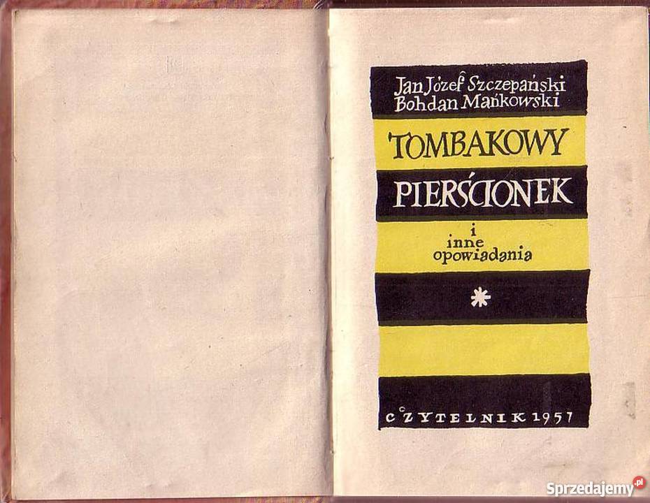 0677 TOMBAKOWY PIERŚCIONEK I INNE OPOWIADANIA Czyrna
