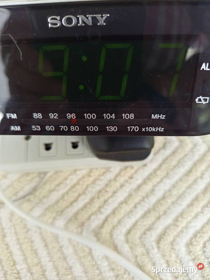Radiobudzik firmowy Sony ICF C218 Radio AMFM mazowieckie Warszawa