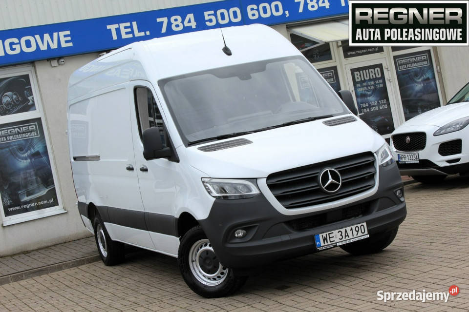 Mercedes Sprinter Winda 170 SalonPL FV23 Hak35t elektryczne lusterka Sokołów
