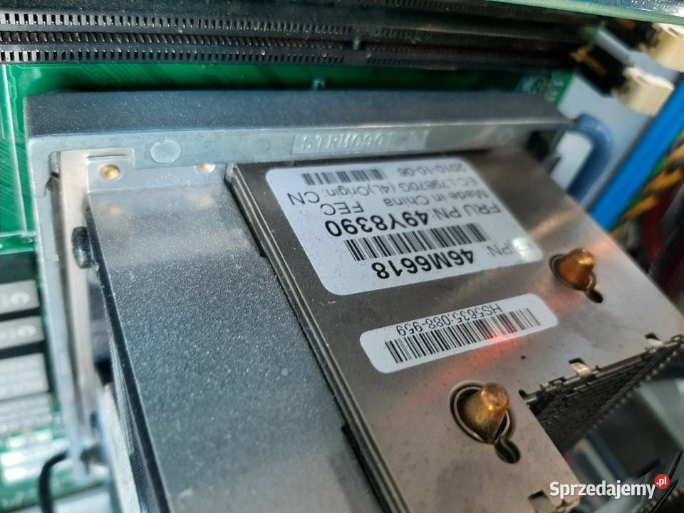 Serwer System IBM x 3200 M3 Pamięć RAM 4 Garwolin