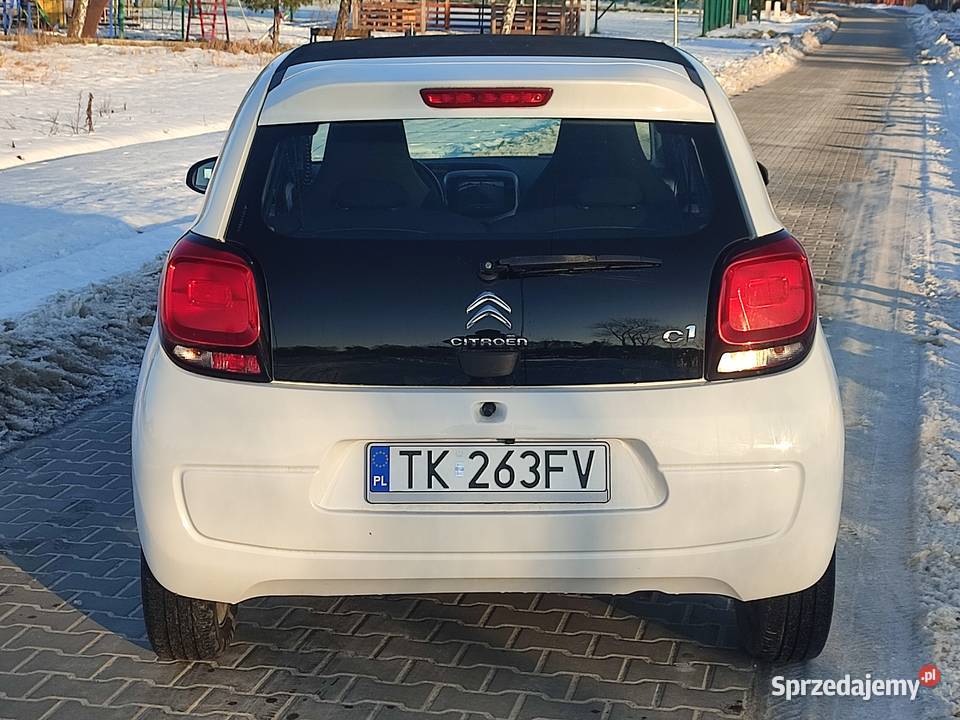Citroen C1 automat kabrio kamera 11950 sprzedam