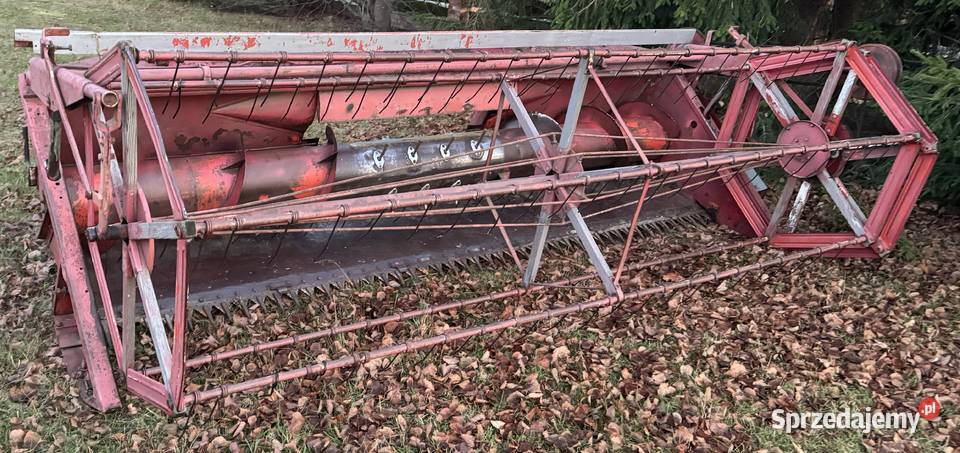 Heder 360 cięcia napęd schumacher kombajn Deutz Zahajki sprzedam