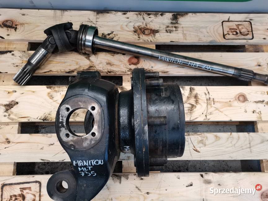 Manitou MLT 735 Zwrotnica Zwolnica Półoś