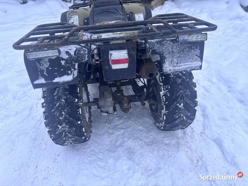 Quad loncin 250cc na wale kardana uszkodzony