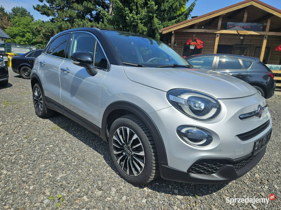 Fiat 500x Nawigacja Podgrzewane fotele Tempomat garażowany Ruda Śląska
