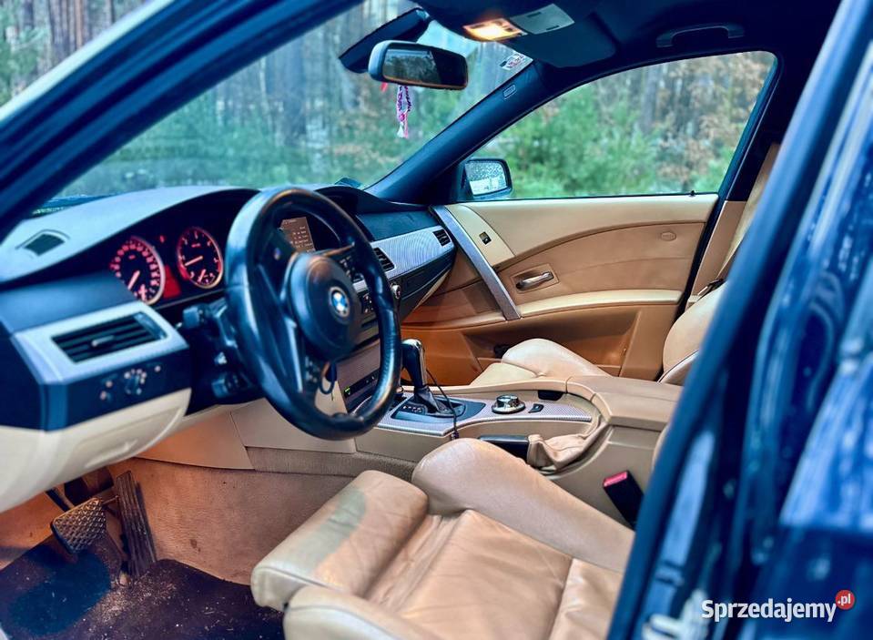 Bmw e61 535d skórzana tapicerka zachodniopomorskie Szczecin