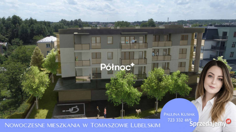 3 Pokoje w Nowoczesnym Budownictwie 384 m Tomaszów Lubelski