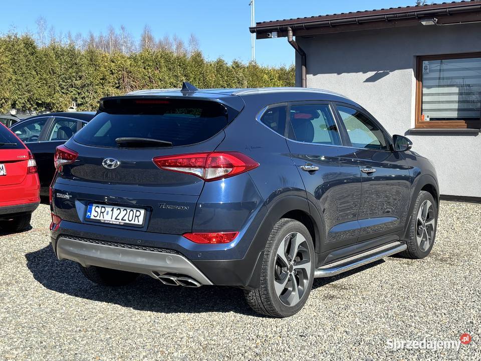 Hyundai Tucson z 2017 r GWARANCJA ASR (kontrola trakcji)