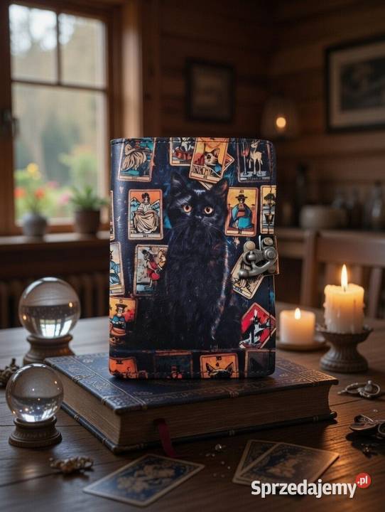 Dziennik skórzany scrapbooking vintage Rękodzieło Łabiszyn