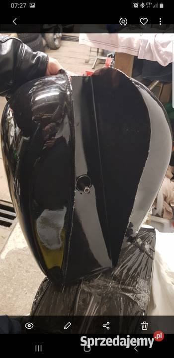 Błotnik tył zbiornik paliwa bak Wsk 125 M06 Z Bydgoszcz