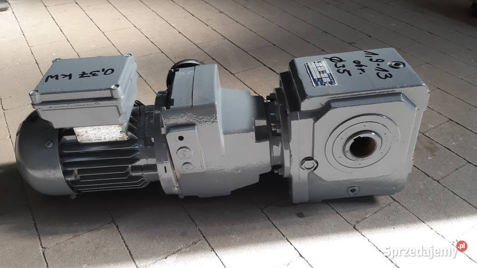 Motoreduktor 037 kW1913 obr Produkcja Produkcja Leszno sprzedam