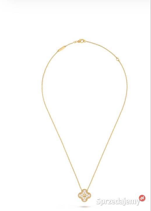 Zestaw na van Cleef arpels bransoletka naszyjnik Brzeg