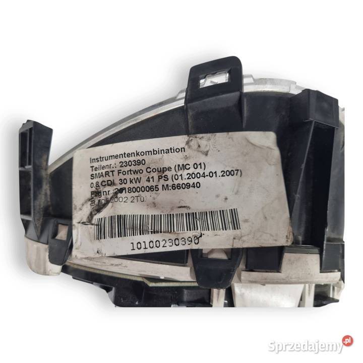 LICZNIK ZEGARY 0010123V001 Smart Fortwo I 06 07 Chełm