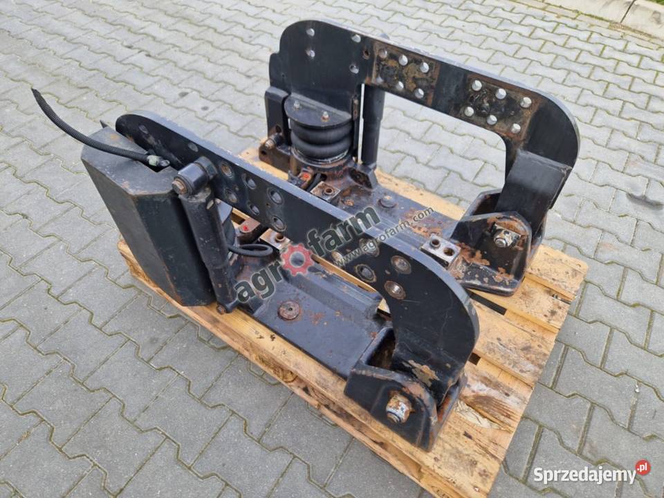 Amortyzacja przedniej osi Valtra 8350 Byków