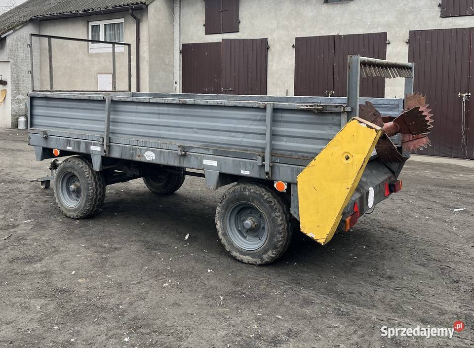 Sprzedam rozrzutnik obornika Agromet nieuszkodzony Sieradz sprzedam