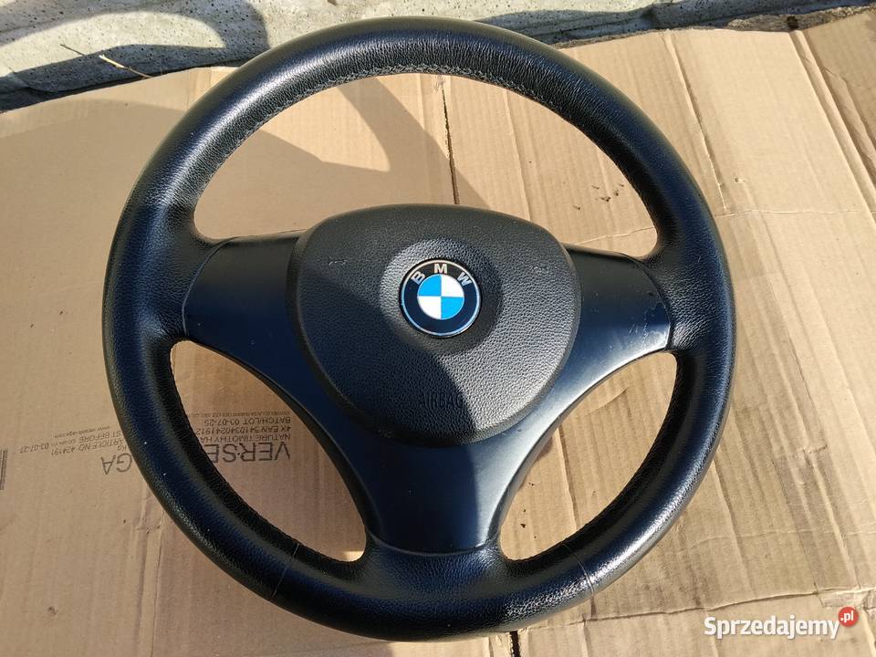 BMW E87 E90 E92 E93 KIEROWNCA SKÓRA Żukowo