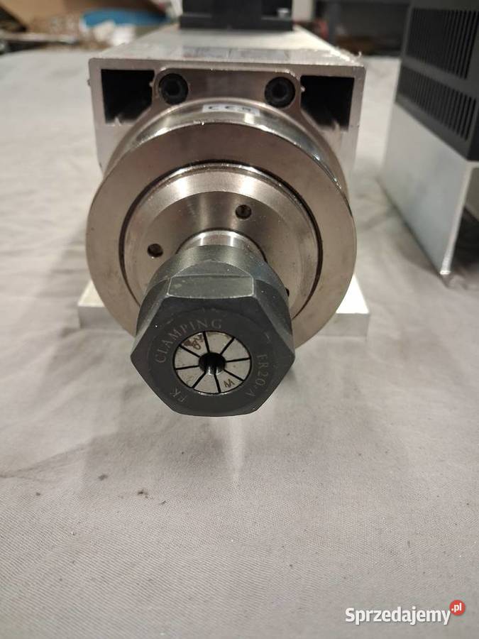 Elektrowrzeciono z falownikiem 4kw er20 cnc Kąty Wrocławskie