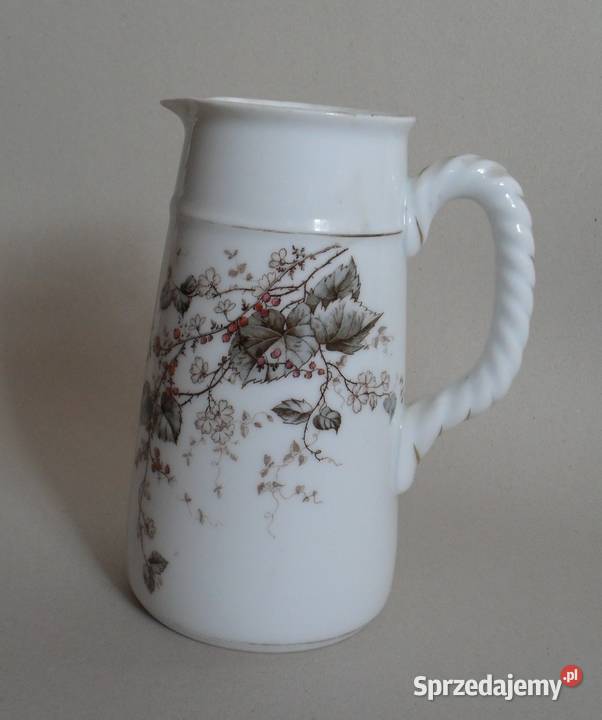 Przedwojenny Dzbanek Porcelanowy Porsgrund Warszawa