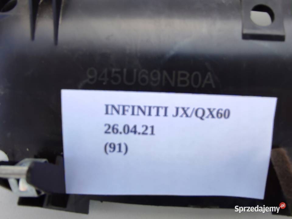 WKŁAD SCHOWKA KONSOLI ŚRODKOWEJ INFINITI QX60 JX Nowy Tomyśl