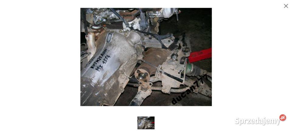 most przód przedni 4875 mitsubishi pajero pinin mosty Układ napędowy Jelcz-Laskowice