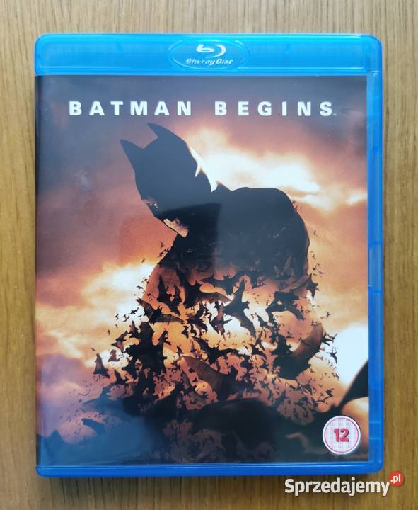 Batman Begins Batman Początek Bluray DVD En 2005 Parzęczew sprzedam