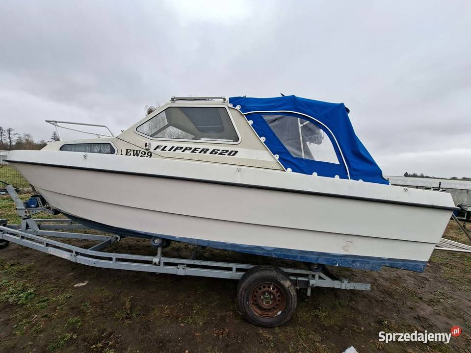 Łódka łódź kabinowa flipper 620 posiadam inne mazowieckie Pułtusk