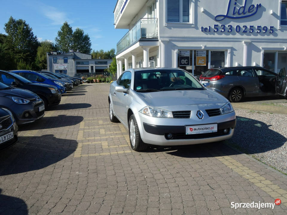Renault Megane RENAULT MEGANE II 20022008 srebrny pomorskie Słupsk