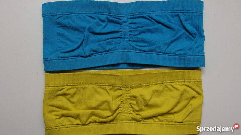 Bandeau krótki top stanik biustonosz letni na Toruń