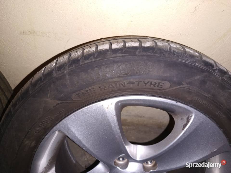 Felgi aluminiowe z oponami Średnica 16"