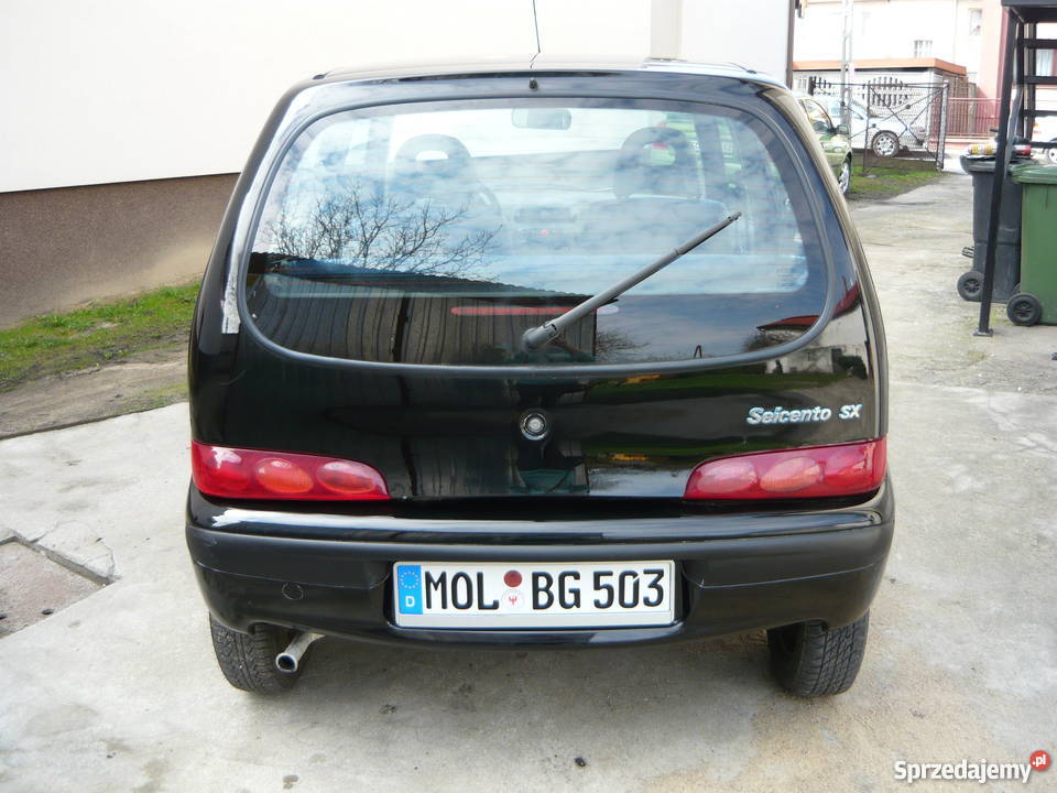 Fiat Seicento 11 2001 Elektryka Wspomaganie City Hatchback Bydgoszcz