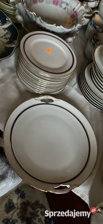 Talerzyk deserowy Kpm Porcelana i szkło pomorskie