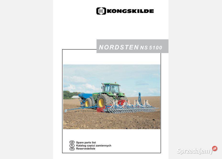 Nordsten NS3100 NS5100 siewnik katalog części Kielce