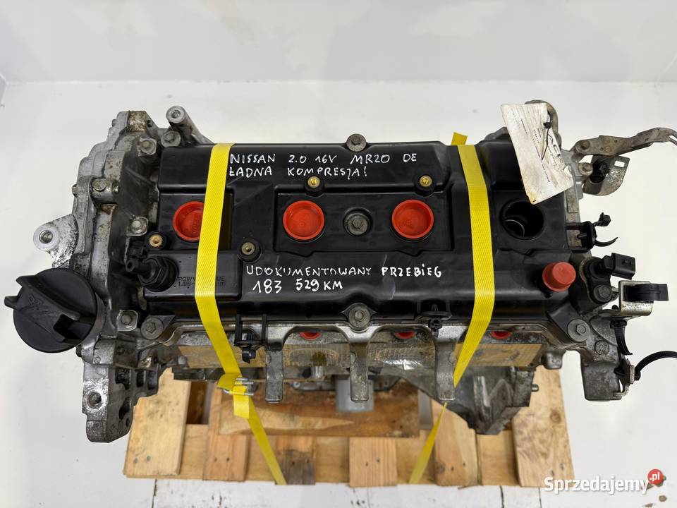 SILNIK KOMPL Nissan XTrail II T31 20 16V 141 Rudka
