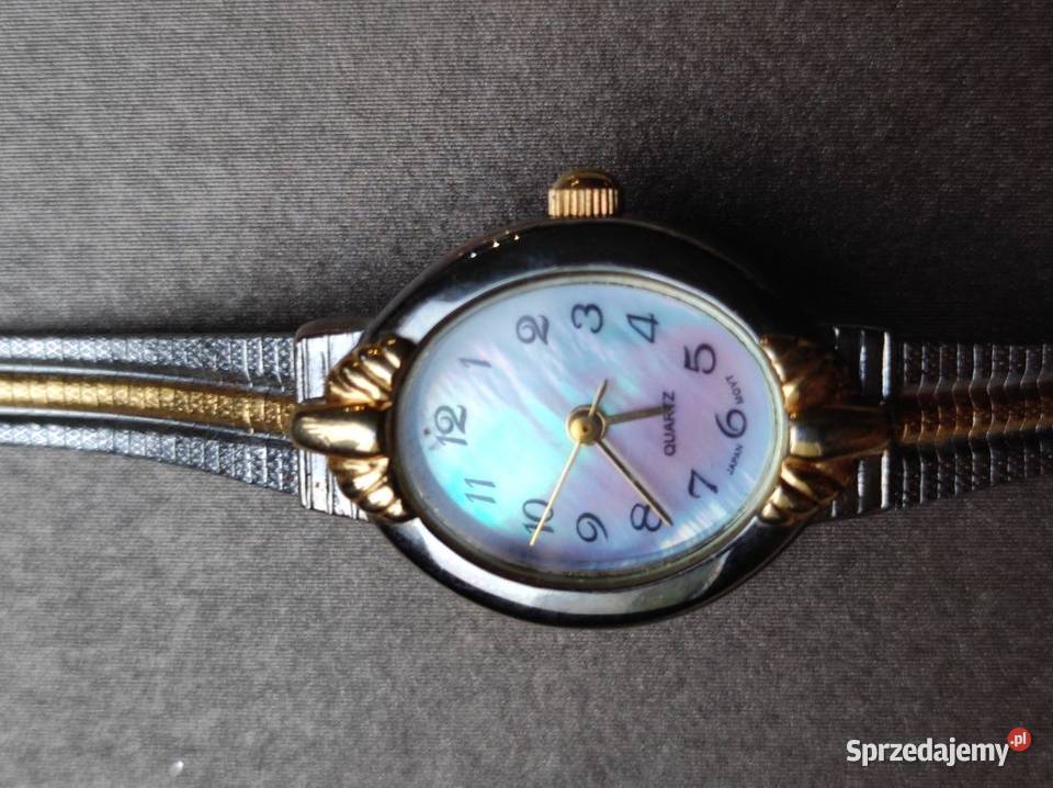 biżuteryjny damski zegarek srebrna złota Kielce