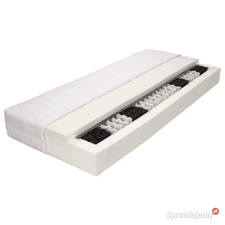 Materac 120x200 7 stref sprężyny kieszeniowe 20 Warszawa